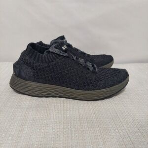 NOBULL Diamond Knit Runner Sneakers Men 8/Women 9.5 Black Green Shoes